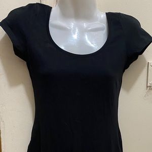H&M black shirt dress size xs